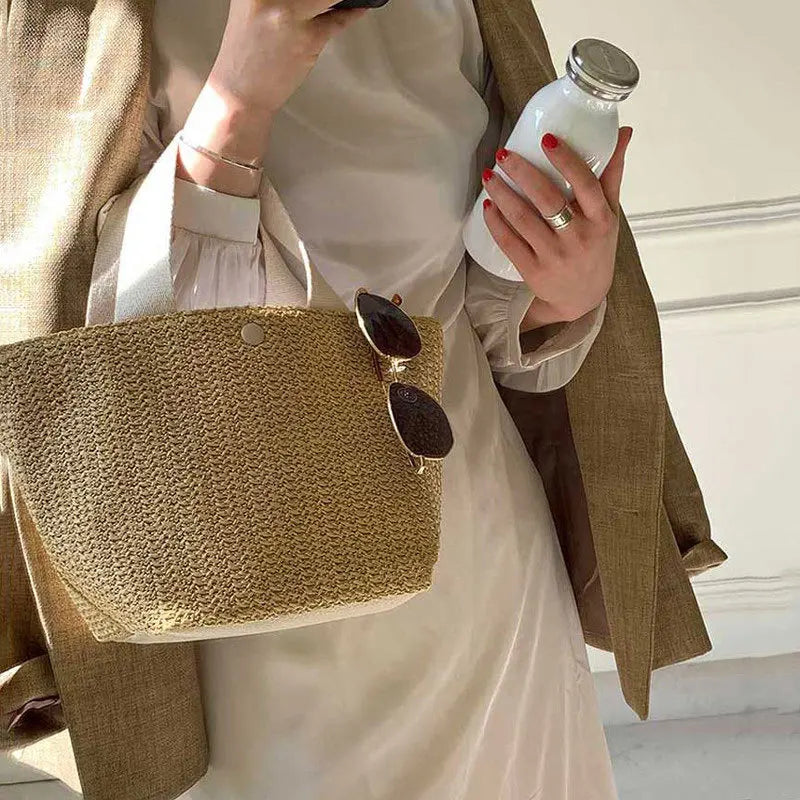 Riviera Woven Tote image 3