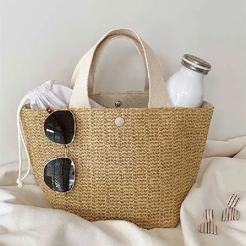 Riviera Woven Tote image 5