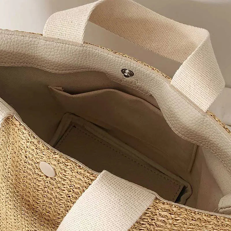 Riviera Woven Tote image 7