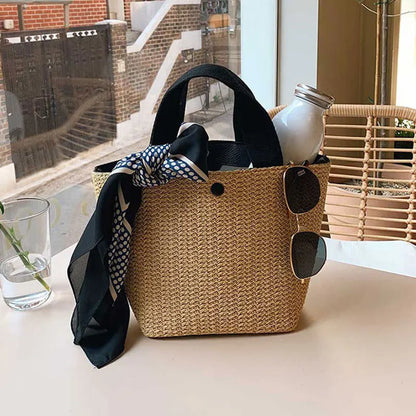 Riviera Woven Tote image 4